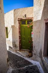 Santorini Island in Greece