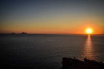 Santorini Island in Greece
