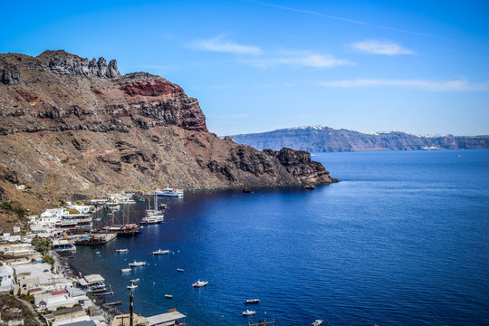 Santorini Island in Greece