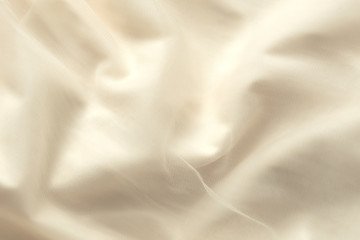 texture of ivory tulle fabric