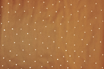 Gift wrapping paper texture. Painted paper, concept of small white dots, snowflakes.