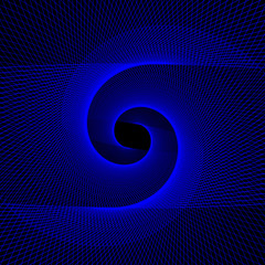 Abstract lines spiral paint background