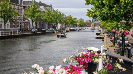 Canal Leiden Netherlands