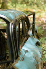 1959 Chevy, Wrecked and Abandoned