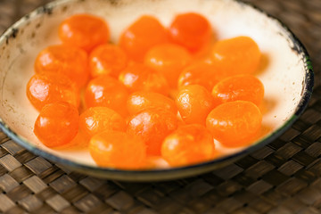 rustic chinese salted egg yolks