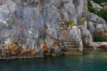 Kekova, versunkene Stadt Segeltour - Türkische Riviera