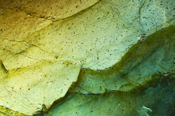 Labradorite macro detail