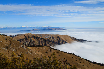 Mountain landscape from Italian Alps