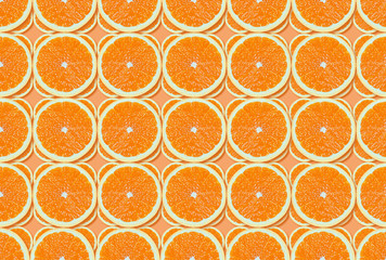 Orange slice for background