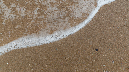 Beautiful sea surf on the Adriatic