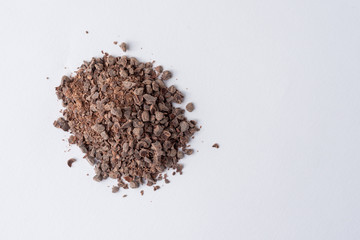 Chocolate Granules Top View