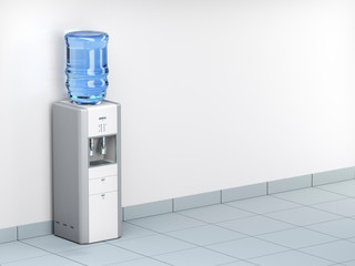 Freestanding water dispenser