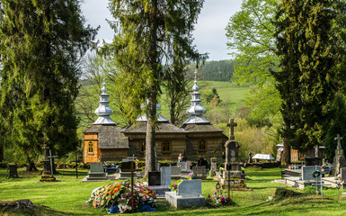cerkiew   w miejscowość Rzepedź Bieszczady