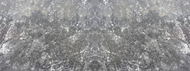 strange human and animal silhouettes in marble patterns