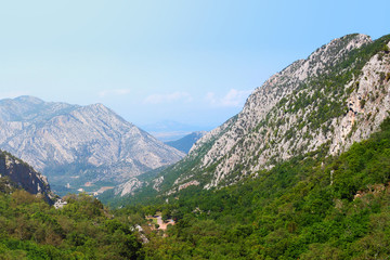 Termessos ancient city, mountain view. Termessos is one of Antalya -Turkey most outstanding archaeological sites