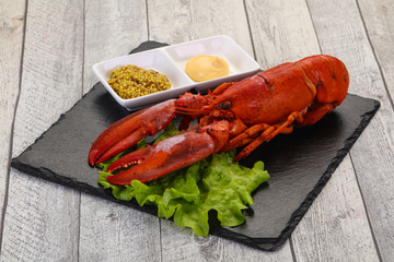Luxury Lobster with sauce