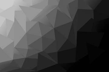 low poly black background