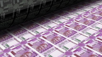 money bills 3d illustration isolated on white