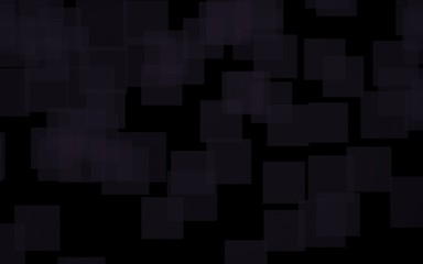 Black abstract background. Backdrop with grey squares. 3D illustration