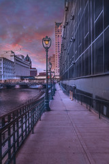 bridge at night