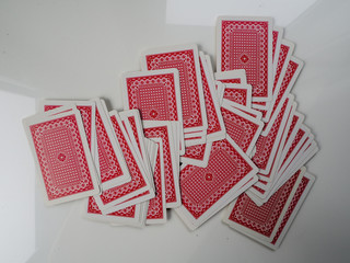 Fototapeta premium Playing cards