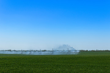 Farm water irrigation system is aumtomatized farms