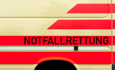 Notfallrettung Einsatzfahrzeug