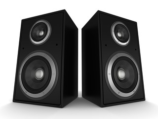 Obraz premium speaker concept 3d illustration