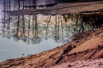 Odbicie w stawie © Jerzy