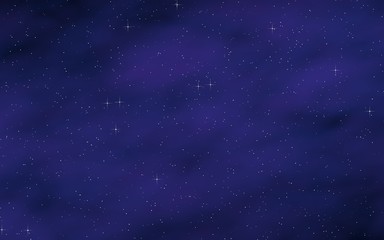 Fototapeta premium Colorful and beautiful space background. Outer space. Starry outer space texture. 3D illustration