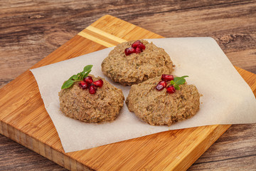 Georgian cuisine - pkhali from beans