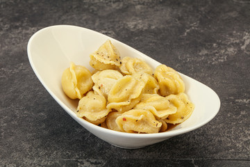 Dumplings with meat and spices
