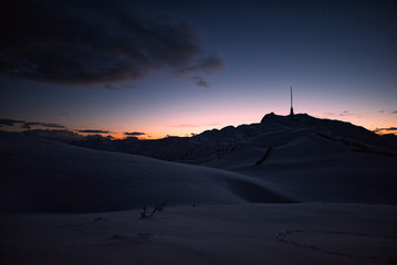 Il Monte Dobratsch sorge in Carinzia, Austria