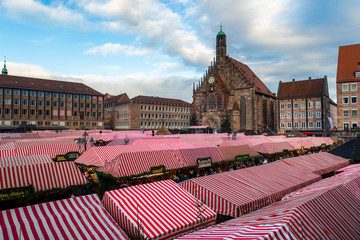 Nuremberg christmas market - obrazy, fototapety, plakaty