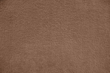 Closeup of beautiful quality cotton mixed with polyester fabric in dark warm brown and sepia tone for textile texture and background. Cool banner on page and cover