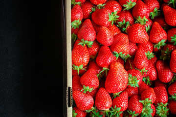 Strawberry
ripe and juicy berries
Menu concept healthy eating serving. food background top view copy space for text