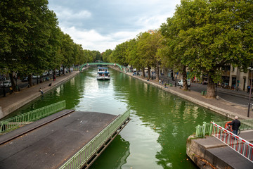 Fototapeta premium Canal Saint Martin