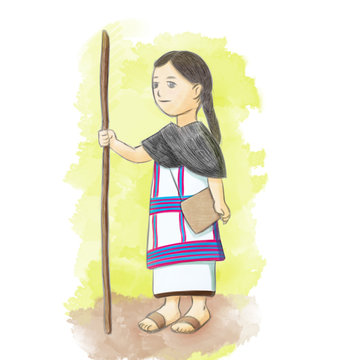 Ni&ntilde;a Mazateca