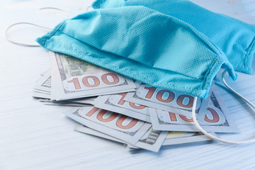 the concept of cost of surgical face mask 