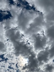 clouds in the sky