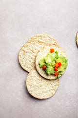 Healthy Gluten Free Snacks with avocado