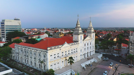 Fototapeta premium Catedral de São Luís do Maranhão. Route of emotions in the northeast of Brazil