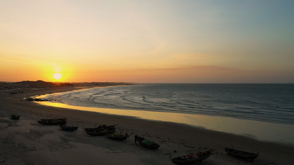 Jericoacoara .Route of emotions in the northeast of Brazil