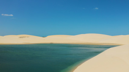 Jericoacoara .Route of emotions in the northeast of Brazil