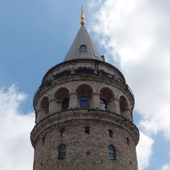 Fototapeta na wymiar Galataturm in Istabul - Türkei 