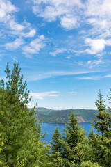 Fjord Saguenay, Canada, Québec