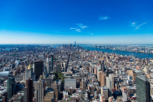 Panorama de New-York vu de l'Empire State Building