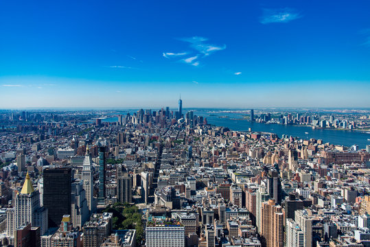 Panorama de New-York vu de l'Empire State Building