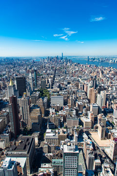 Panorama de New-York vu de l'Empire State Building