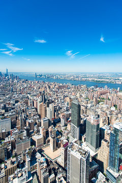 Panorama de New-York vu de l'Empire State Building